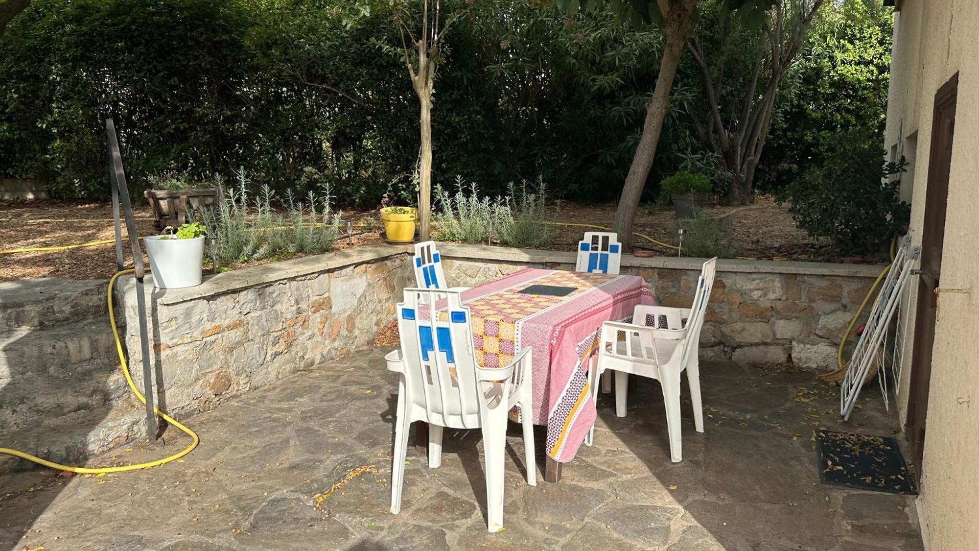 Apartmán Jardin & Terrasse Ombragee - T2 Cozy Et Paisible La Garde  Exteriér fotografie